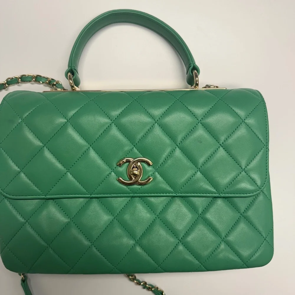 CHANEL CC Flap Handle Bag - Picture 1 of 11